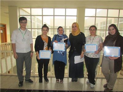 Certificates to Staff at FMIS